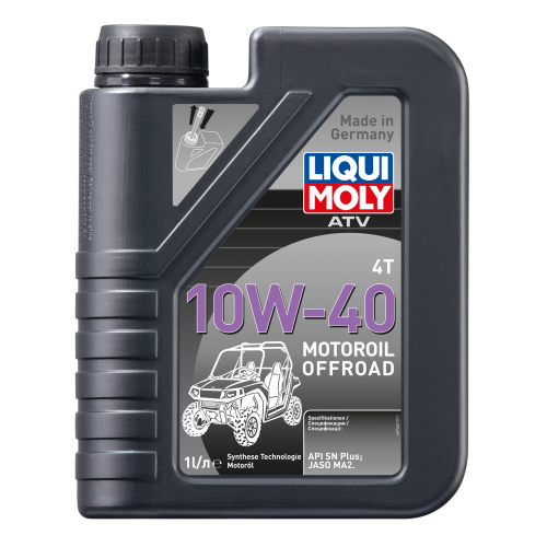 Синтетическое моторное масло для 4-тактных мотоциклов ATV 4T Motoroil Offroad 10W-40 - 1 л